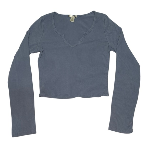 Set of Five Long Sleeve Crop Tops - Picture 2 of 6